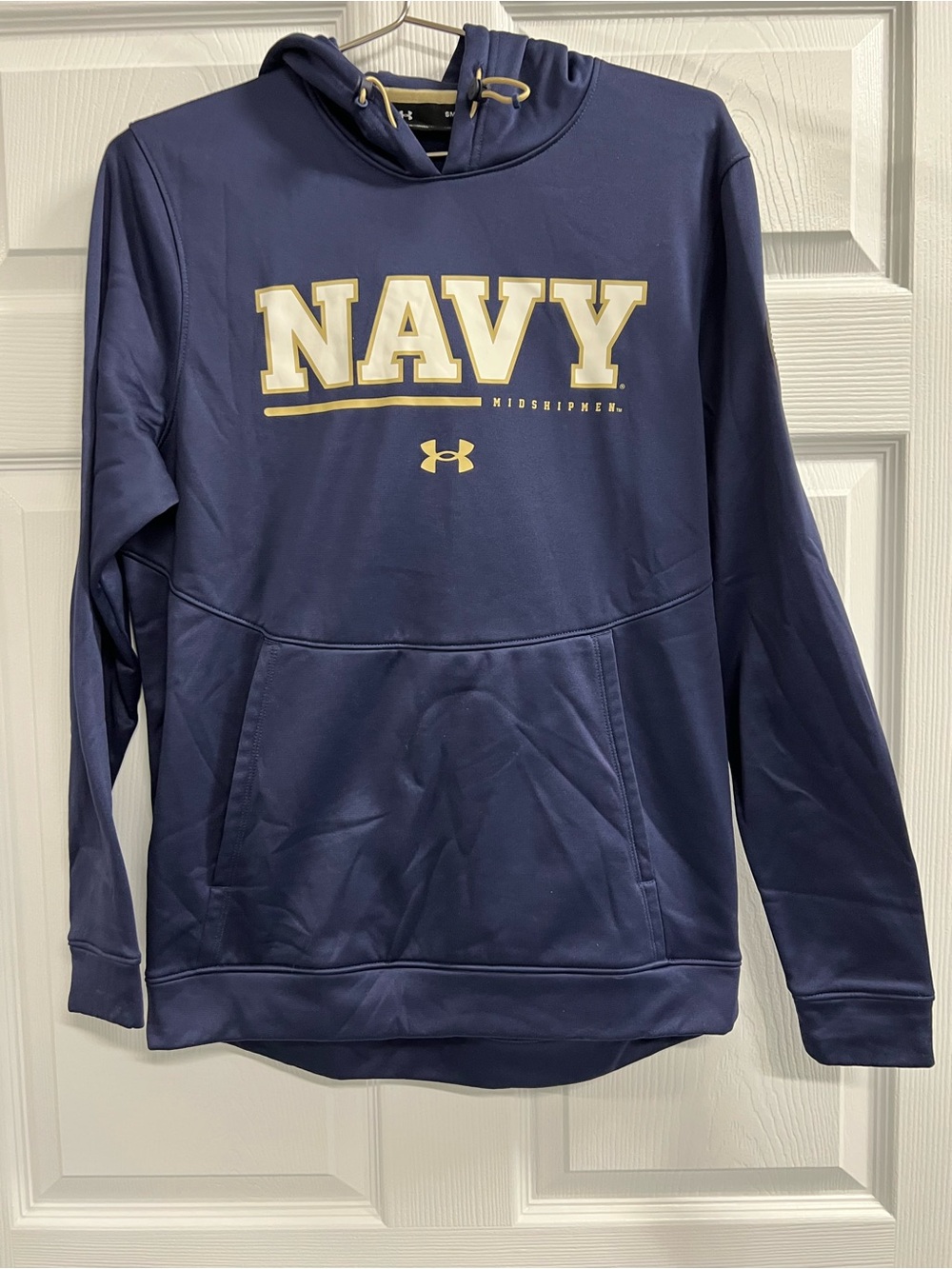 Under Armour Naval Academy Blue Women’s Hoodie - Size Small - VGUC